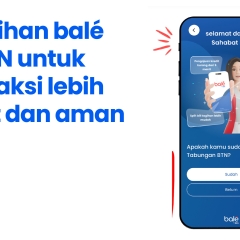 Buka bale by BTN mobile tanpa ke bank