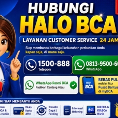 Halo BCA Bebas Pulsa