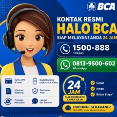 Layanan Halo BCA 24 Jam - Nomor Customer Service Resmi