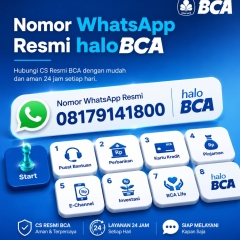 Layanan CS Digital Halo BCA 24 Jam